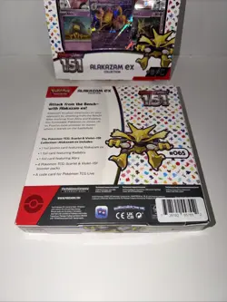 2 Pokemon Scarlet & Violet 151 Alakazam EX Collection Box - Image 4