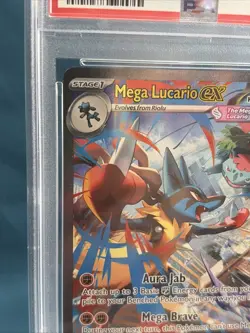 Pokemon 2025 Mega Lucario ex 179/132 SIR Mega Evolution GEM MINT PSA 10 - Image 4