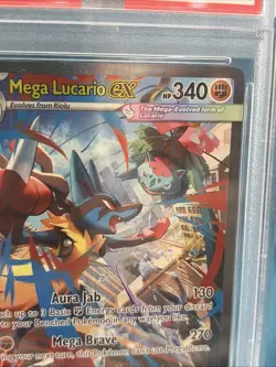 Pokemon 2025 Mega Lucario ex 179/132 SIR Mega Evolution GEM MINT PSA 10 - Image 5