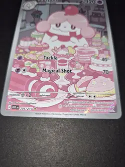 Pokemon TCG Slurpuff 236/217 Full Art Ascended Heroes English Mint Condition - Image 1
