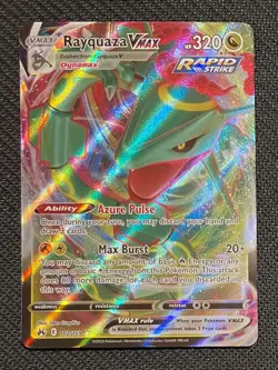 Rayquaza VMAX 102/159 Ultra Rare SWSH Crown Zenith Pokemon NM - Image 1