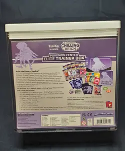 Pokemon TCG Sword & Shield Chilling Reign *Pokemon Center* Elite Trainer Box NEW - Image 5