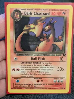 Pokemon Team Rocket Dark Charizard, Dragonite, Blastoise, Holo Golbat Lot of 5 - Image 3