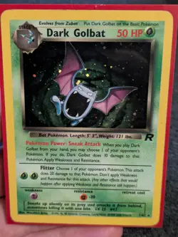 Pokemon Team Rocket Dark Charizard, Dragonite, Blastoise, Holo Golbat Lot of 5 - Image 4