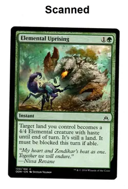 MTG Elemental Uprising Instant Oath of the Gatewatch Card 2016 Near Mint - Image 1