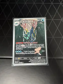 Pokemon Clawitzer 141/132 Illustration Rare Paradox Rift IR NM Pack Fresh - Image 1