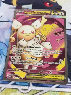 2026 Pokemon Ascended Heroes Mega Audino ex Ultra Rare #253/217 - Image 1