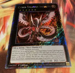 Yugioh! Cyber Dragon Infinity - RA04-EN068 - Platinum Secret Rare - 1st Edition - Image 2