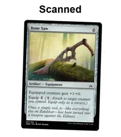 MTG Bone Saw Artifact Oath of the Gatewatch 2016 Card Lightly Played - Image 1