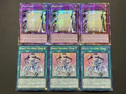 3x Bingo Machine, Go!!! | Secret Rare + 3x True Light | Starlight Rares |YuGiOh! - Image 1