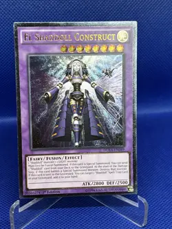 El Shaddoll Construct DUEA-EN049 Ultimate Rare 1st Edition Near Mint Yugioh - Image 1