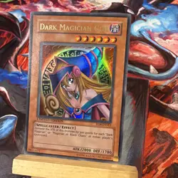 Yugioh Dark Magician Girl RDS-ENSE2 Ultra Rare Limited Edition MP + BONUS HOLO - Image 1