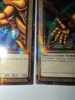 Yugioh Right Arm of the Forbidden One Quarter Century MP24-EN004 1st Edition - Image 3