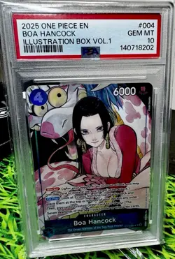 Boa Hancock (Illustration Box Vol.1) ST17-004 One Piece Gem Mint PSA 10 - Image 1