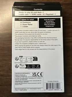 One Piece TCG Starter Deck 14 3D2Y ENGLISH - BRAND NEW - Free Shipping! - Image 2