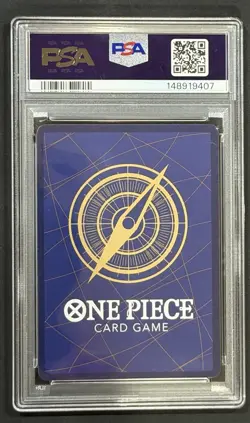 2025 ONE PIECE OP13-CARRYING ON HIS WILL ALTERNATE ART MONKEY D. LUFFY PSA 10 - Image 2