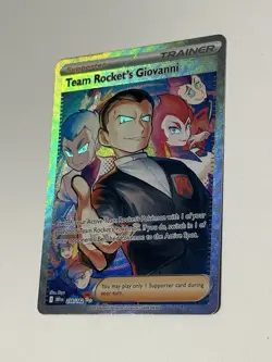 Team Rocket's Giovanni Special IR SV10: Destined Rivals 238/182 Custom - Image 1