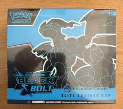 Pokemon Black Bolt Pokemon Center Elite Trainer Box PC ETB Sealed SV11B - Image 1