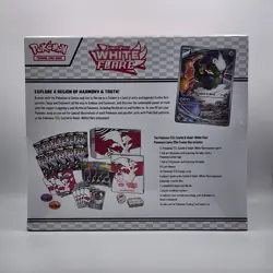 Pokemon White Flare Pokemon Center Elite Trainer Box PC ETB Sealed SV11W - Image 3