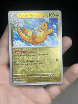 Dragonite - 149/165 (Reverse Holo Foil) 151 Pokemon Card - Image 1