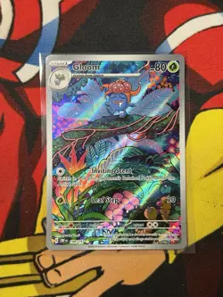 Pokemon TCG Sv03: Obsidian Flames Gloom Card 198/197 OBF NM - Image 1