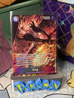 King (Alternate Art) EB04-031 R Foil Memorial Collection One Piece Card - Image 1