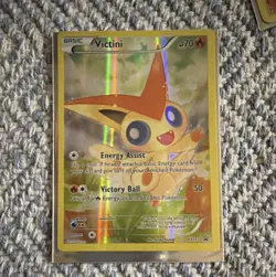 Pokemon Victini Promo XY117 XY Basic Holo Card Pokemon TCG 70 HP Age Level 6+ - Image 1