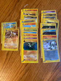 Pokemon Skyridge Series, Rare & Uncommon - Pick your cards - Image 1