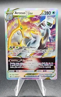 Pokemon Arceus VSTAR SWSH307 Black Star Promo Card Trainers Toolkit 2023 NM - Image 1