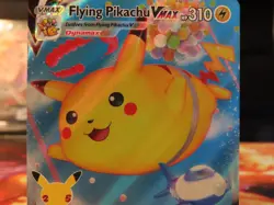 Flying Pikachu VMAX Full Art Celebrations NM Sleeved Pokemon Card Holo - Image 5