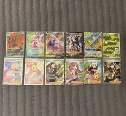 Pokemon TCG Mixed Card Lot SIR Alt Art FA Trainer IR Umbreon TG22 Slowking V 179 - Image 1