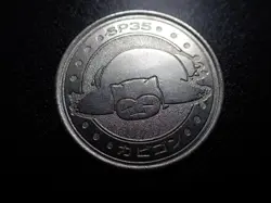 Pokemon Card Meiji Promo Metal Battle Coin Silver Snorlax #6366 PLAY - Image 5
