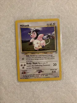 Pokemon Card - Miltank 1st Edition Neo Genesis 41/111 Uncommon-LP - Image 1