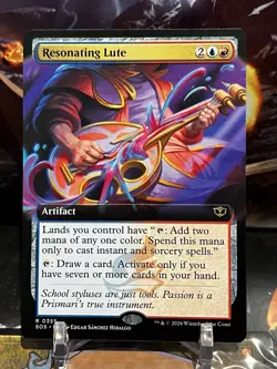 MTG | Resonating Lute (Extended) [SOS] NF - Image 1