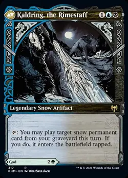 Jorn, God of Winter // Kaldring, the Rimestaff (Showcase) [Kaldheim] - Image 2