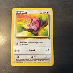 Jigglypuff 54/64 WOTC Pokemon Card Vintage Jungle Set - Image 2