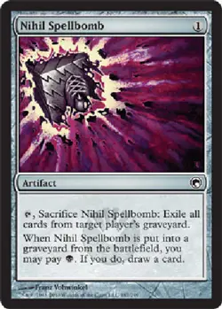 NIHIL SPELLBOMB X4 4 4X Scars of Mirrodin MTG Magic the Gathering Cards DJMagic - Image 1