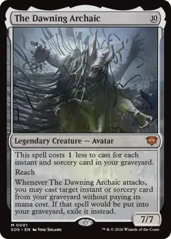 MTG - [SOS - 1 Foil] The Dawning Archaic - Secrets of Strixhaven - Image 1