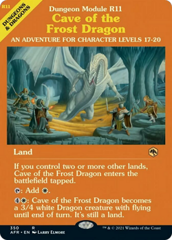 Cave of the Frost Dragon (Showcase) Adventures in the Forgotten Realms NM - Image 1