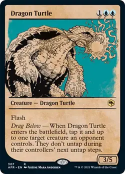 Dragon Turtle (Showcase) Adventures in the Forgotten Realms NM CARD ABUGames - Image 1
