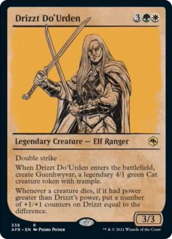 Drizzt Do'Urden (Showcase) Adventures in the Forgotten Realms NM CARD ABUGames - Image 1
