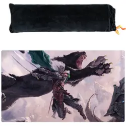 Drizzt Do'urden Playmat Magic The Gathering MTG TCG Card Game Mat Mouse Pad _n33 - Image 1