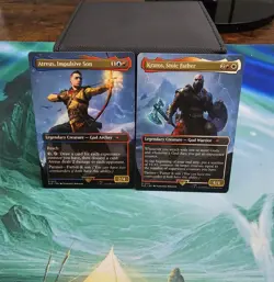 ELITE Kratos, Stoic Father / Atreus, Impulsive Son Gods Commander Deck EDH MTG - Image 1