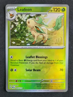 The Pokemon Company Leafeon Masterball Holo 005/131 Sv: Prismatic Evolutions - Image 3