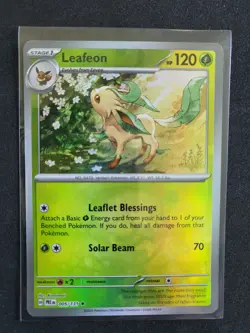 The Pokemon Company Leafeon Masterball Holo 005/131 Sv: Prismatic Evolutions - Image 4