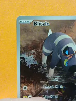 Pokemon Scarlet & Violet White Flare Blitzle 114/086 Illustration Rare - Image 2