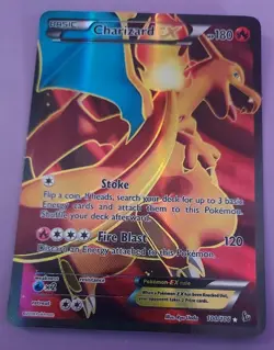 Charizard EX Full Art Holo Ultra Rare 100/106 Flashfire 180 HP Pokemon TCG - Image 1