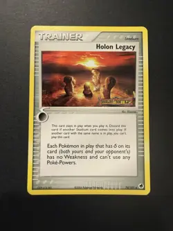 LP Holon Legacy 74/101 STAMPED Ex Dragon Frontiers Pokemon card English - Image 1