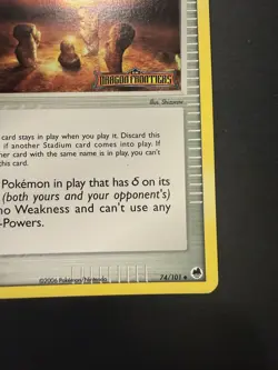 LP Holon Legacy 74/101 STAMPED Ex Dragon Frontiers Pokemon card English - Image 4