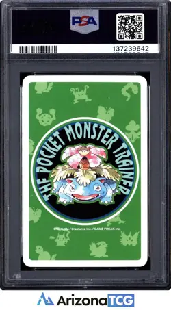 Pokemon 1996 Pinsir 127 Jack Of Hearts Green Playing Card Japanese GEM MT PSA 10 - Image 2